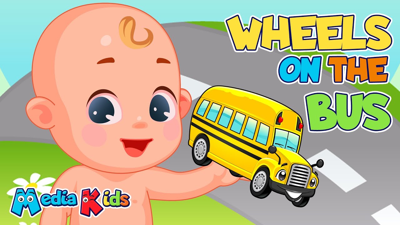 Wheels On The Bus | Nursery Rhymes & Super Simple Kids Songs