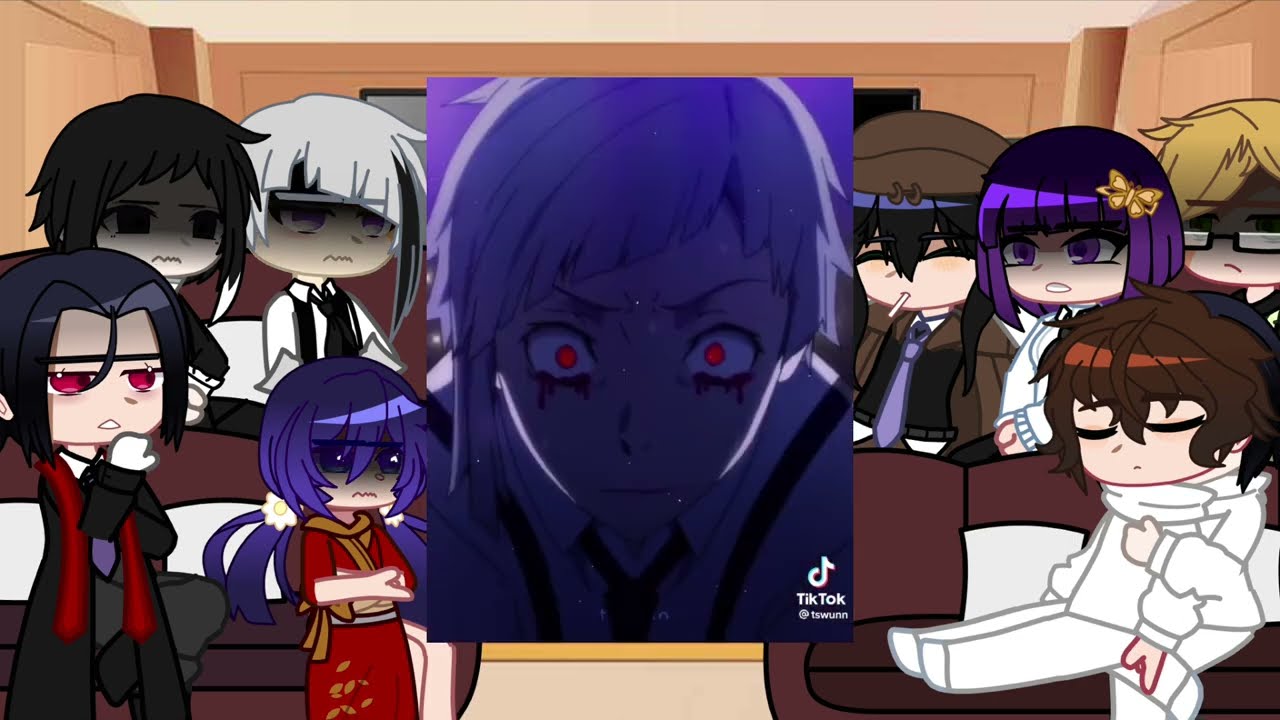 Bsd react to dazai 4/? [“FAIRY_LIGHTS”] [English/German]