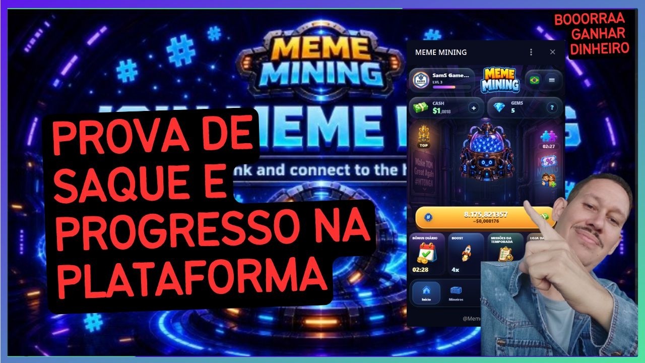 Meme Mining Proof of Looting and Progress