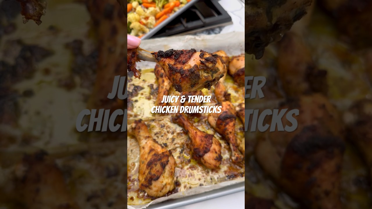 Juicy and tender chicken drumsticks | @Natasha-Greene