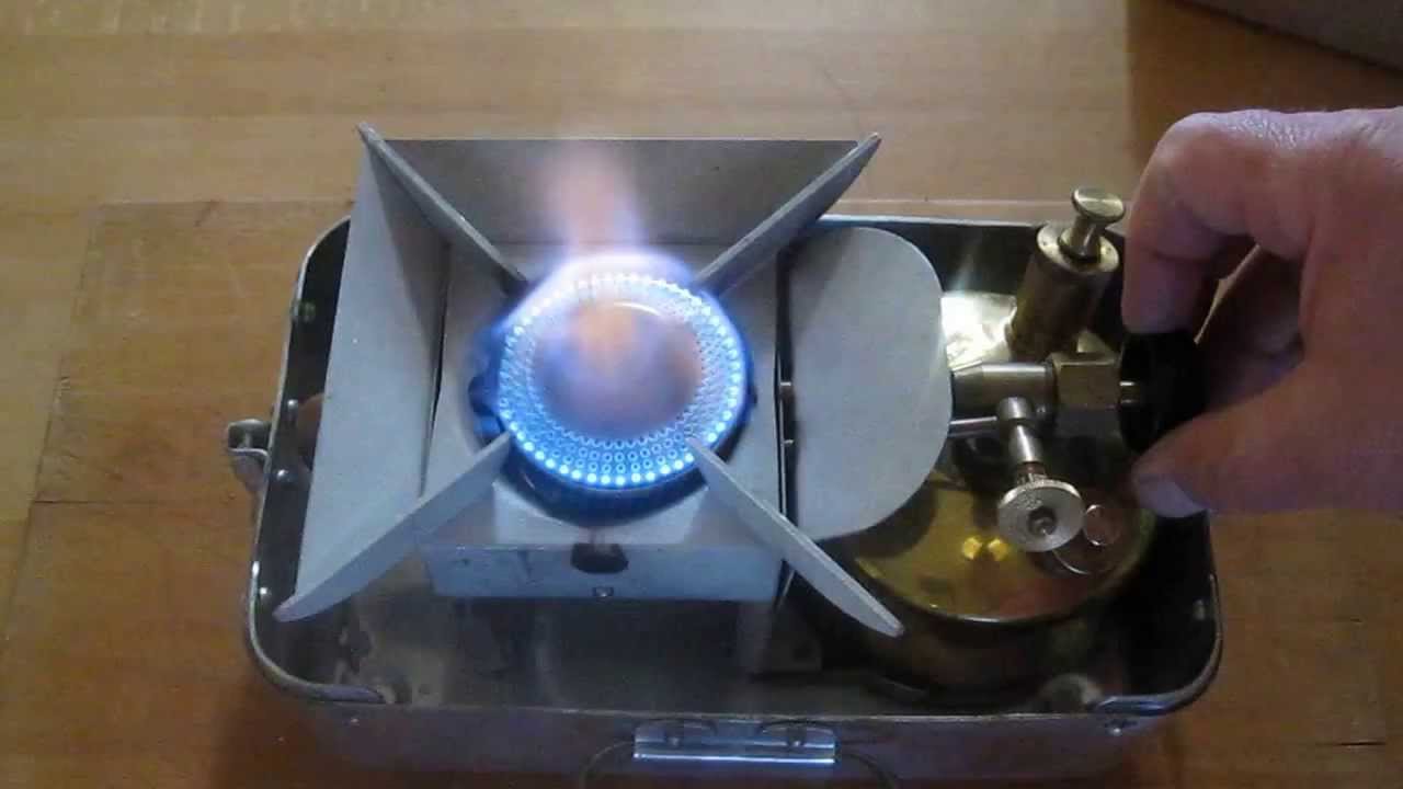 Benzin Gaskocher Benzinkocher Carat 1957 RÉCHAUD PORTATIF A ESSENCE, TYPE C.D.F. SÉRIE 7052