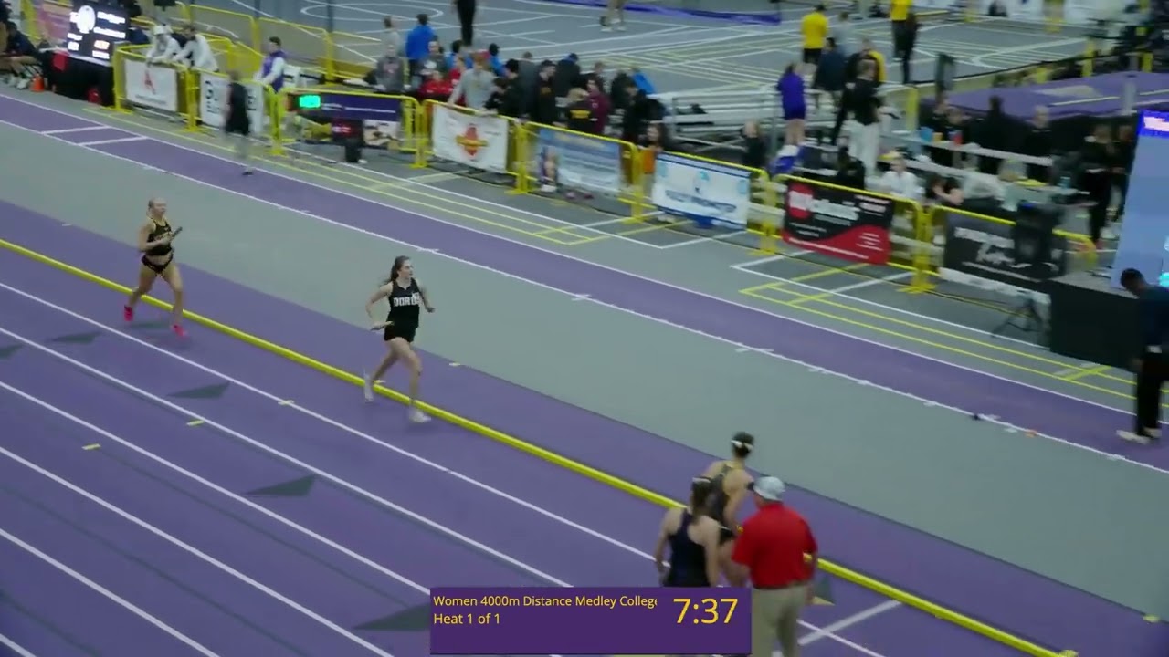 2025-26 Women's Indoor Track and Field -Distance Medley Qualifies for Nationals