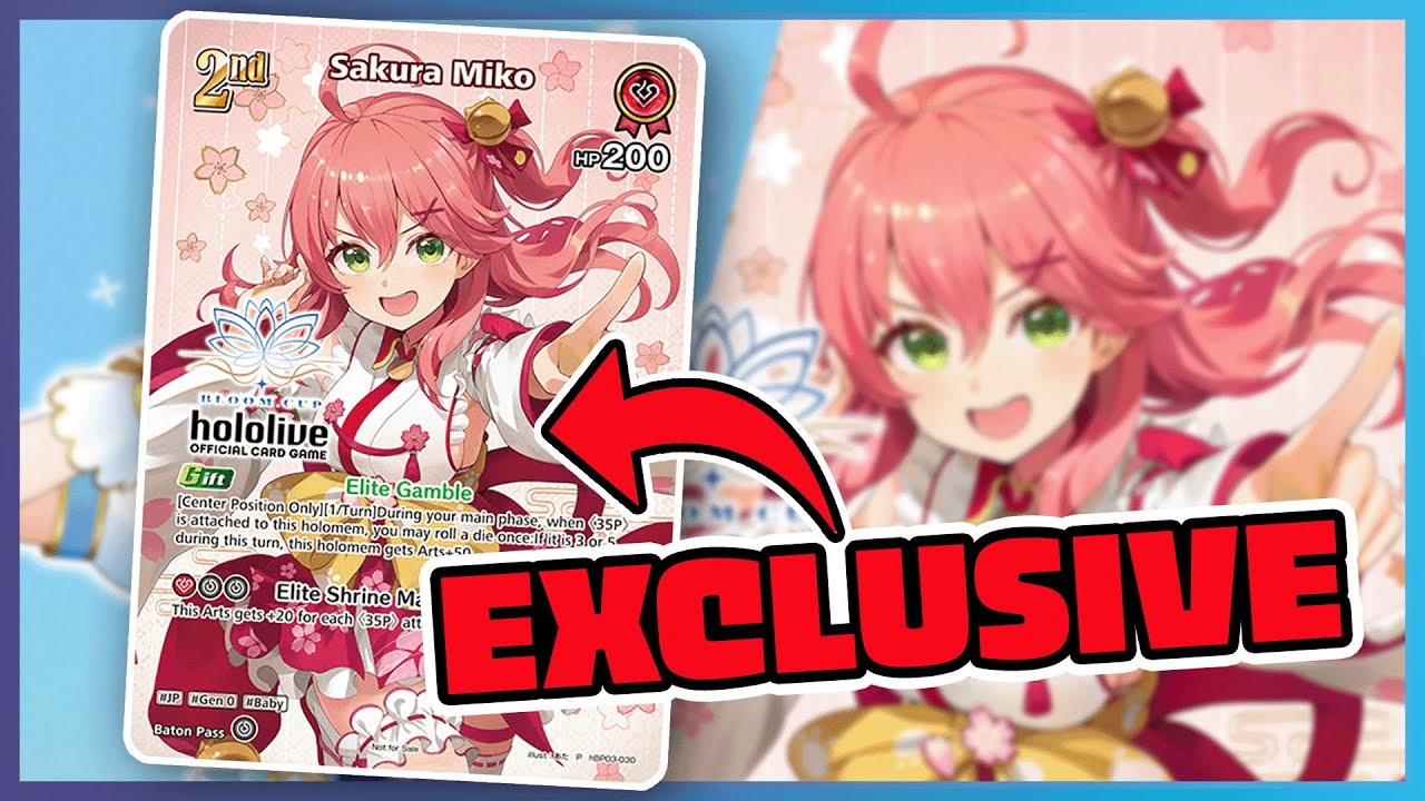 NEW Bloom Cup DX Prizes REVEALED【hololive OCG】