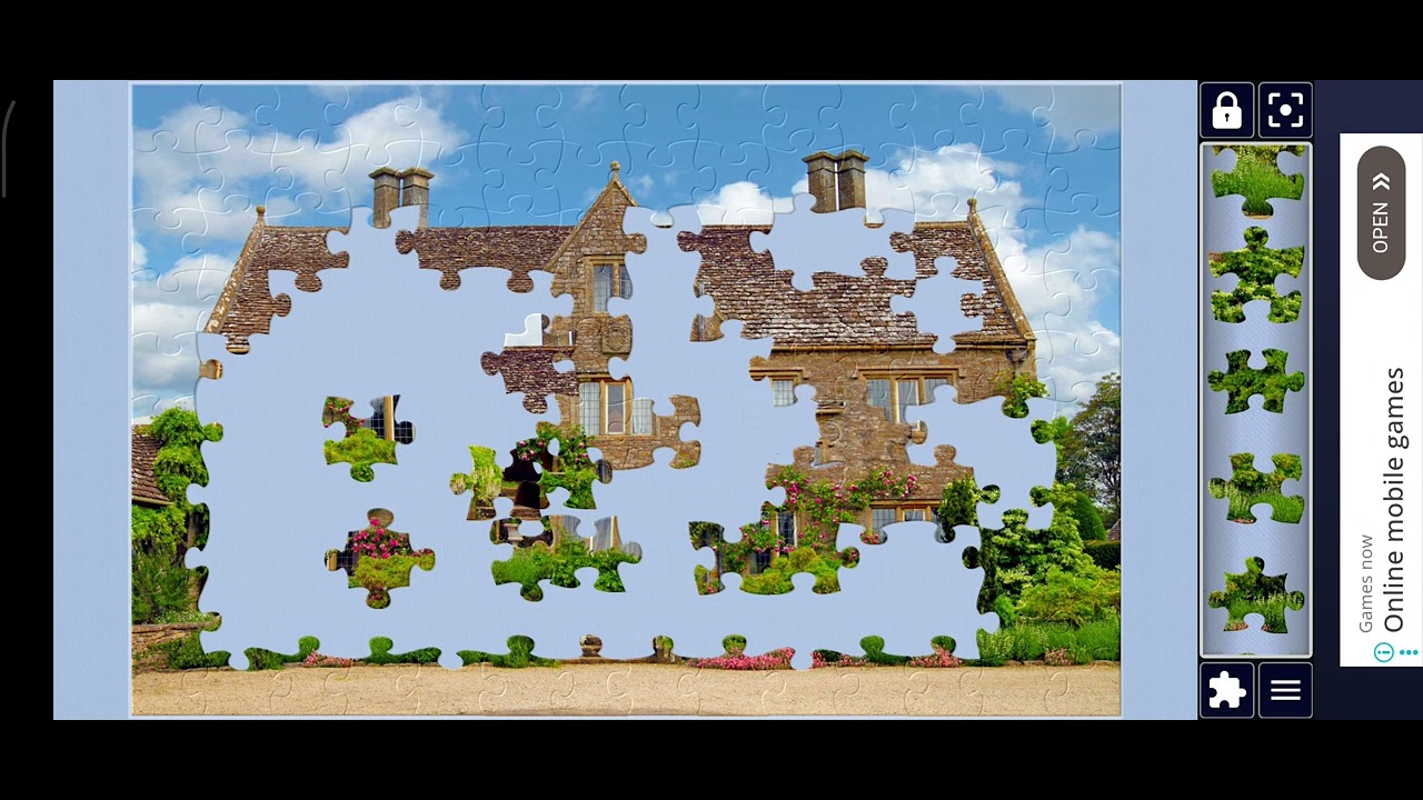 Charming English Cottage 🏡//Jigsaw puzzles craft🧩//Amazing puzzles Art🧩//puzzles Collection🧩//