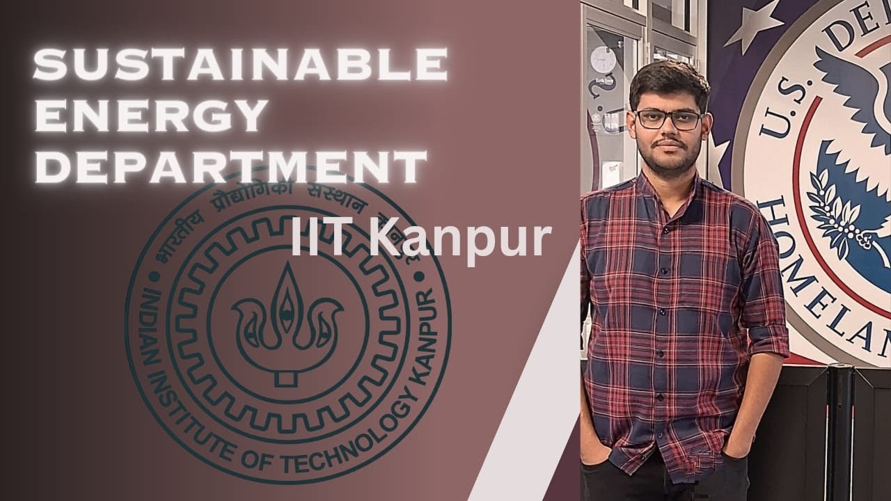 Sustainable energy Department at IIT Kanpur