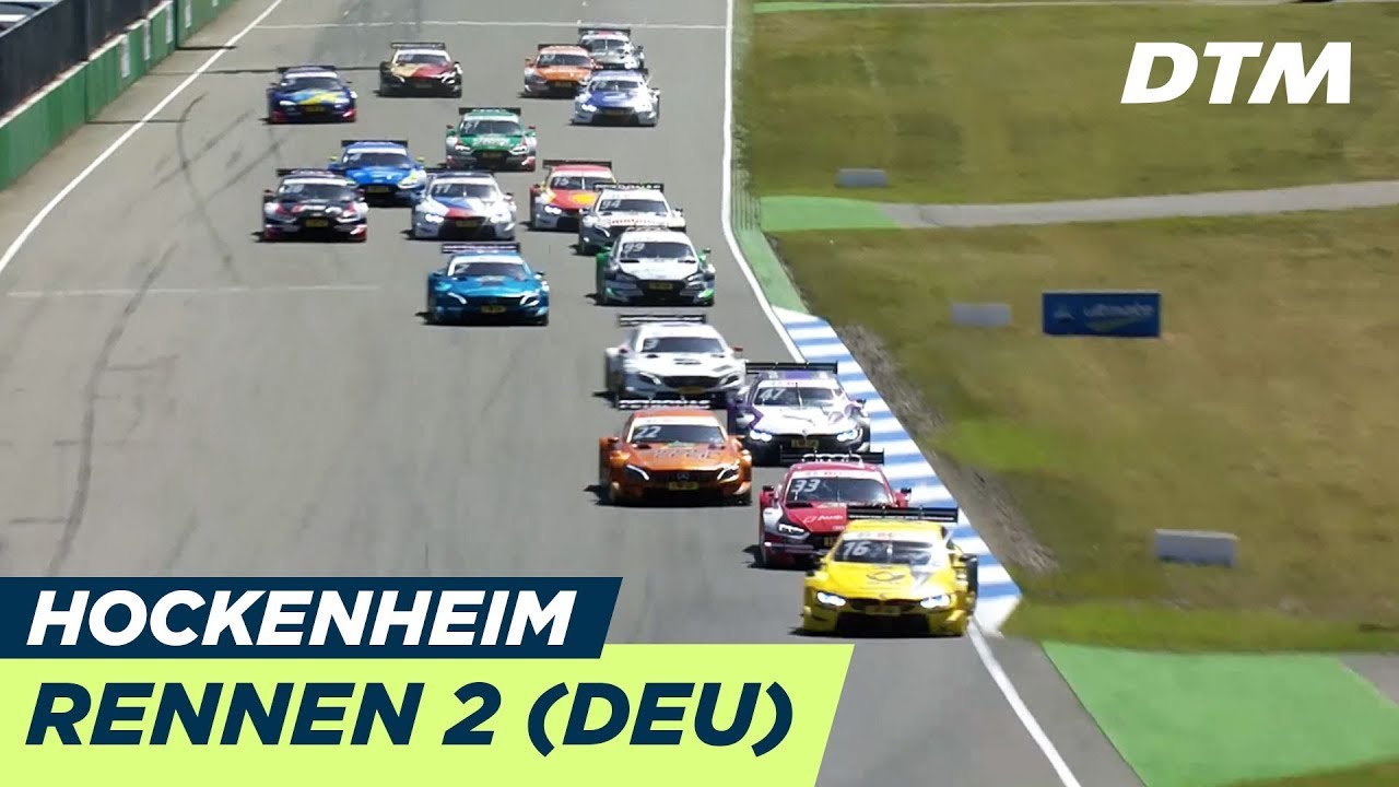 DTM Hockenheim 2018 - Rennen 2 (Multicam) - RE-LIVE (Deutsch)