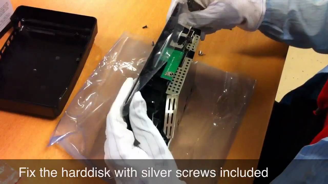 Argosy HV339T - Harddisk Installation