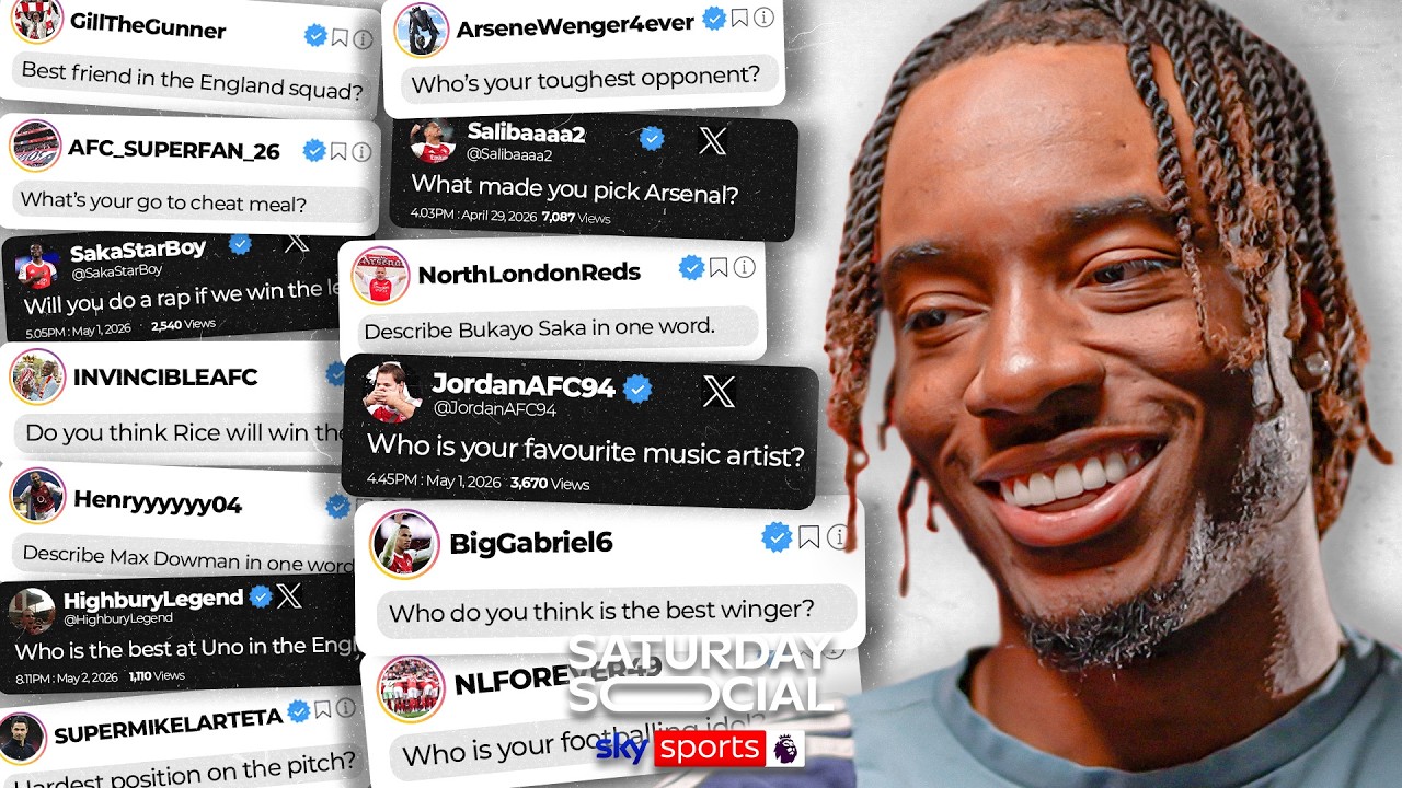 Noni Madueke answers the internet&rsquo;s most asked questions... | Noni Madueke Fan Q&A