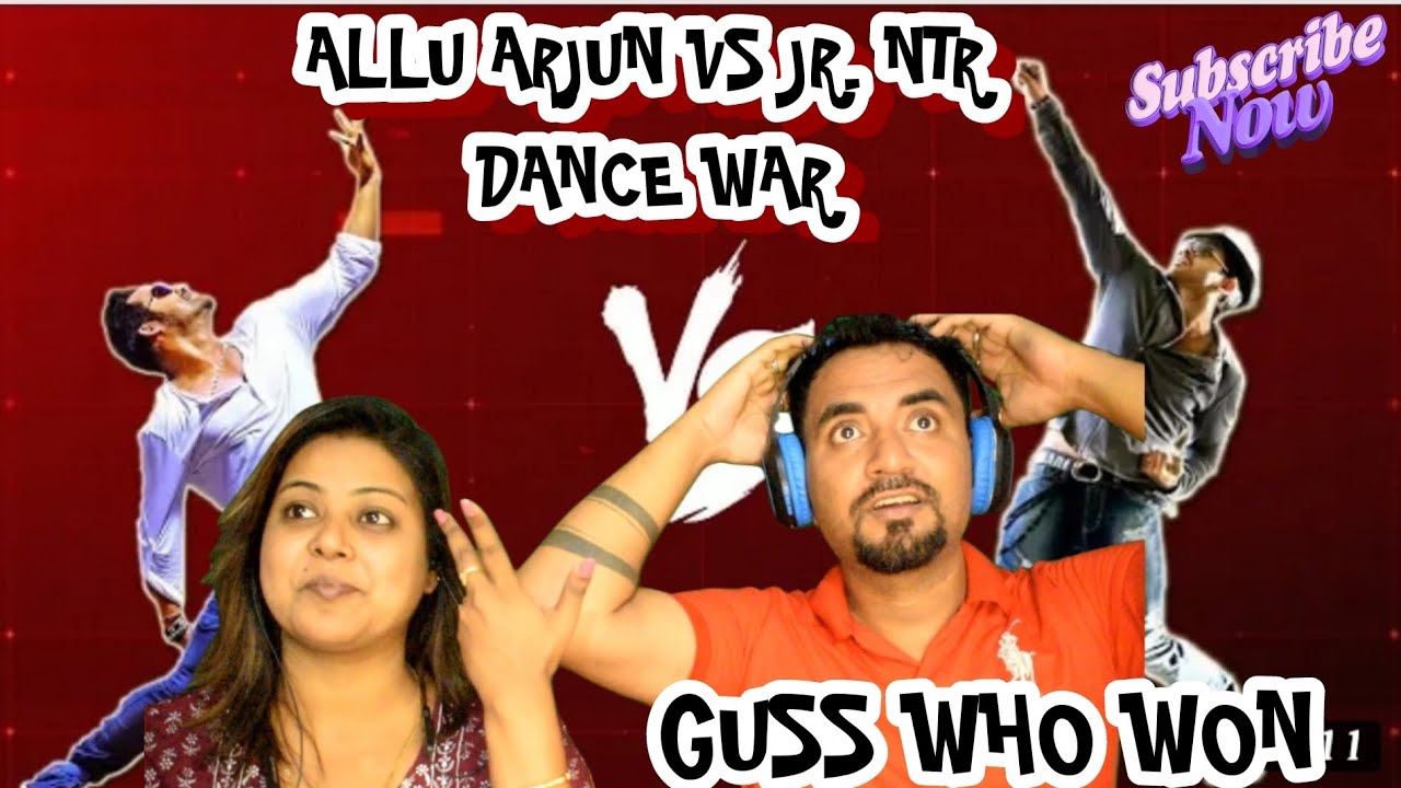 Allu Arjun V/S Jr. NTR Dance War Reaction | Guss Who Won? Rajeesh|PRECISE CUTS|