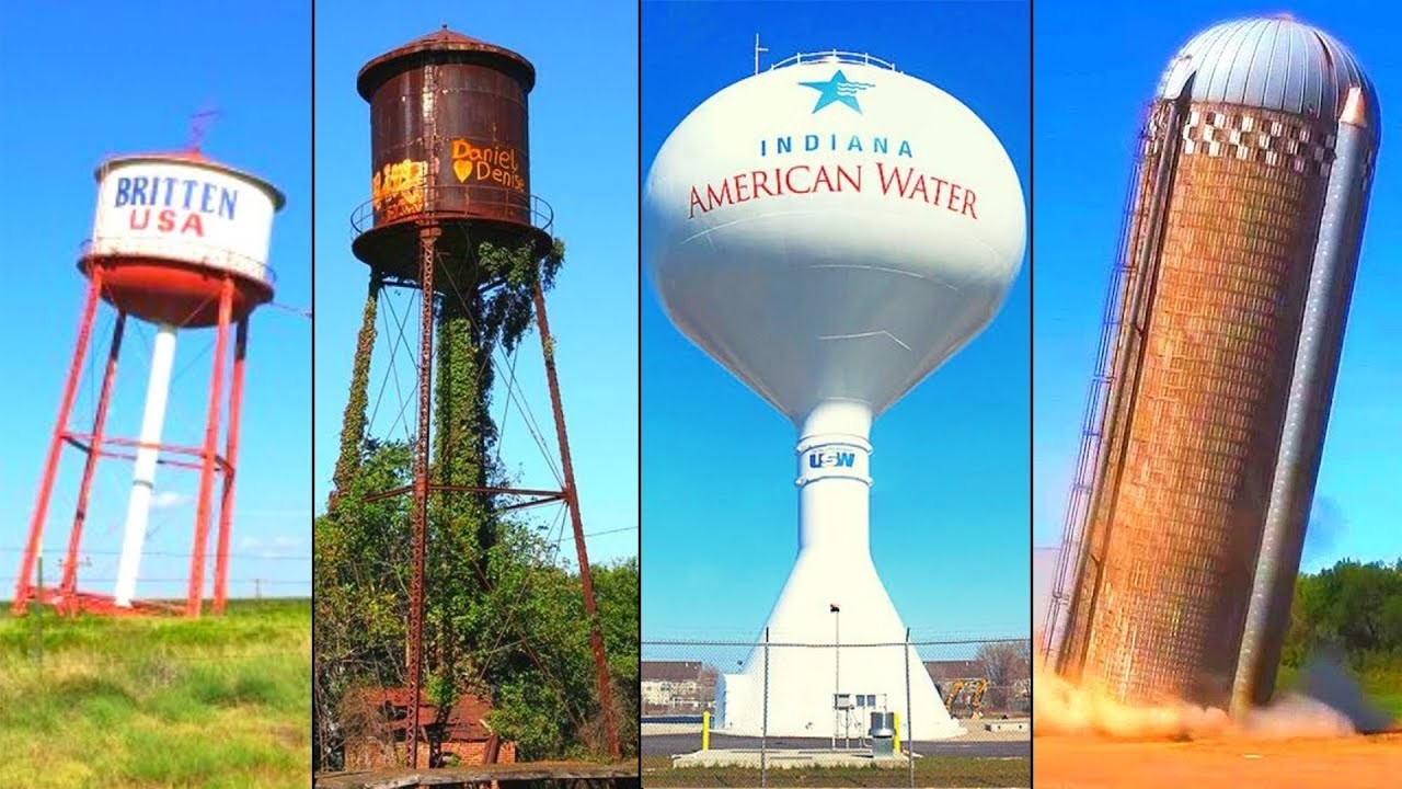 Demolition Idiots: Massive Silo & Water Tower Fall WRONG WAY | Dangerous Building Implosion #25