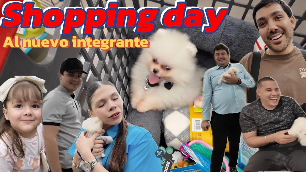 VAMOS DE SHOPPING A CONSENTIR AL NUEVO INTEGRANTE Y ESTE ES SU NOMBRE! (VLOG)
