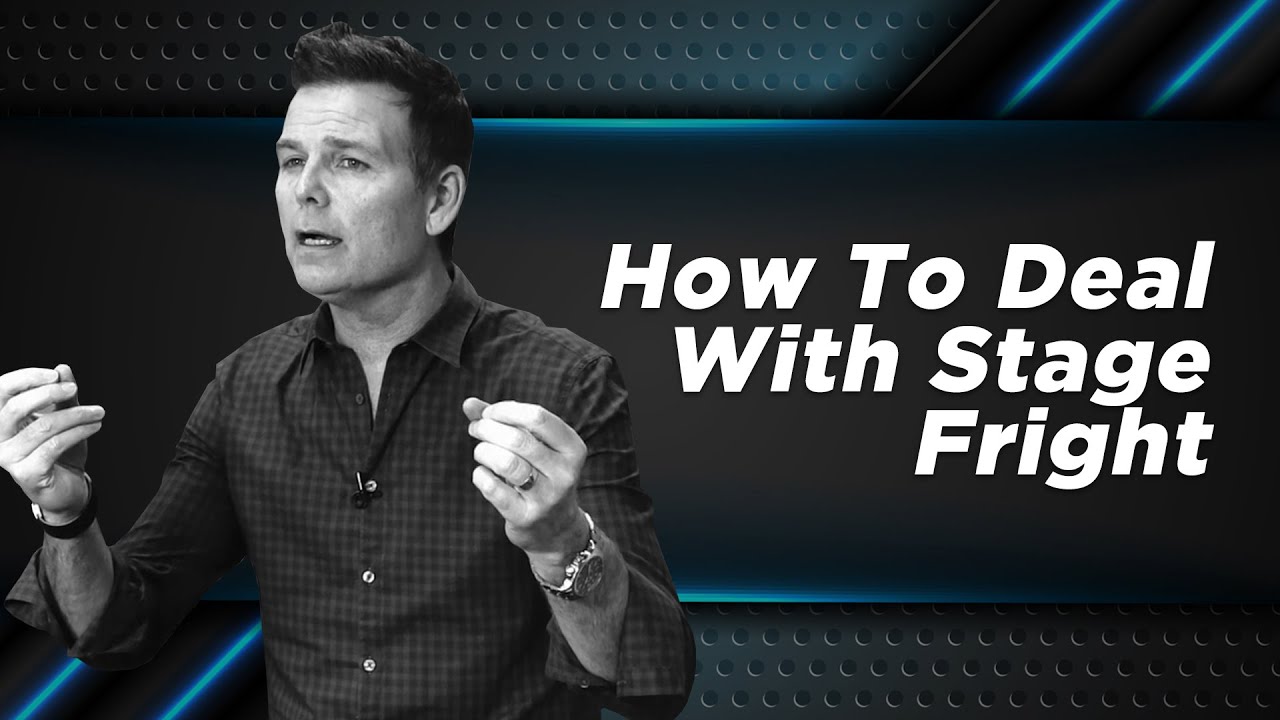 How to deal with stage fright -- for speakers and presenters