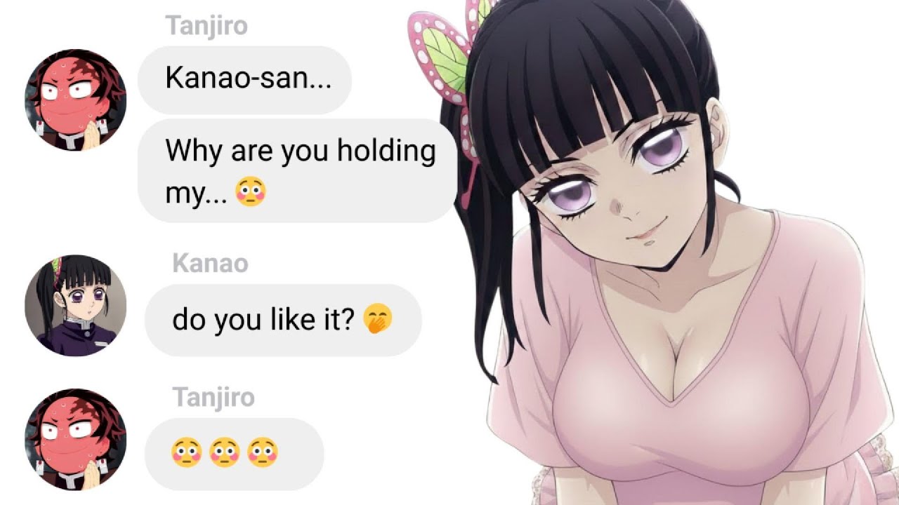 If Tanjiro and Kanao had a Sleepover | Demon Slayer Text Story