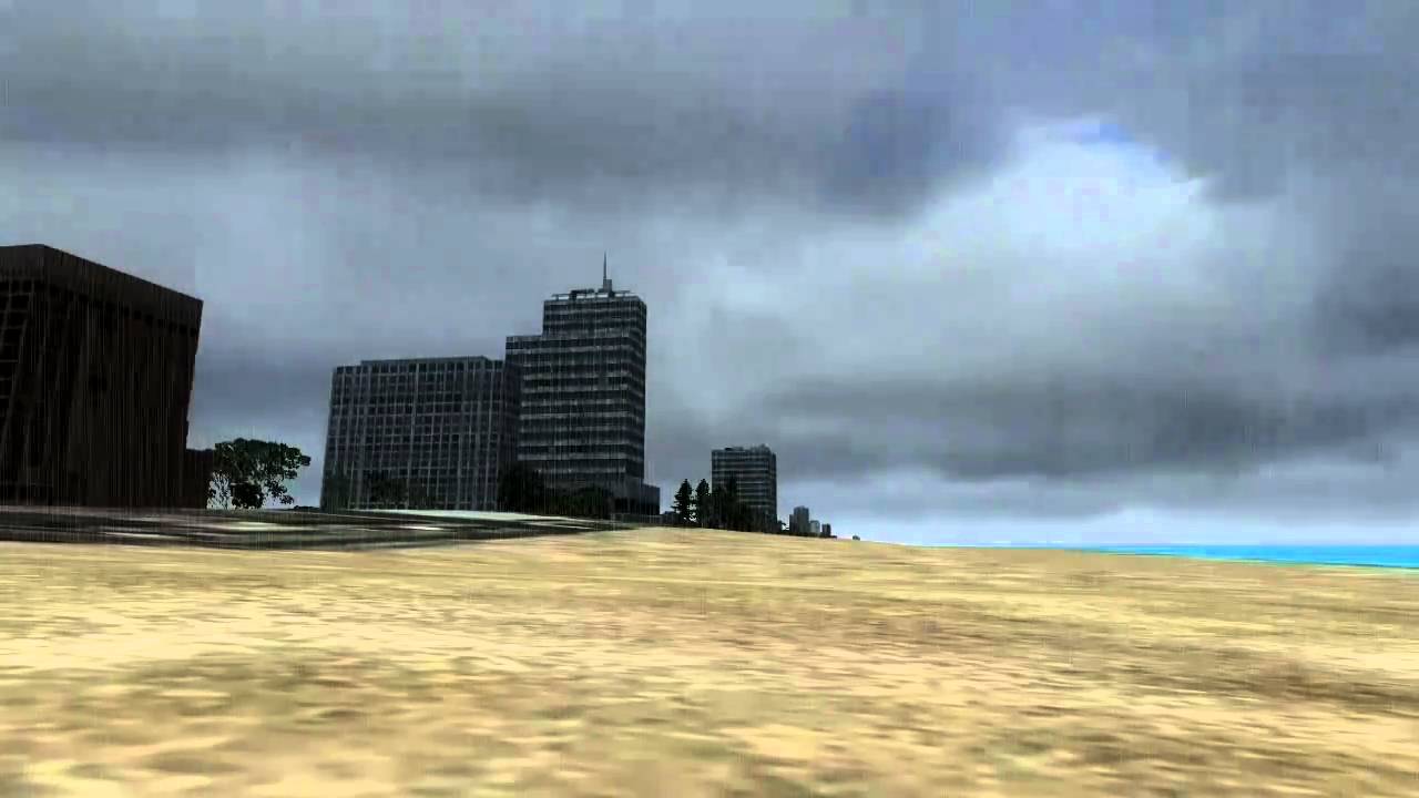 FSX - Time Lapse of a Thunderstorm