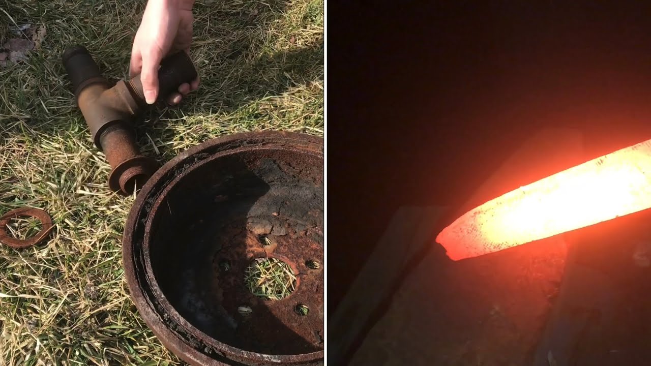 building a &ldquo;forge&rdquo; for blacksmithing (low-cost it works great)