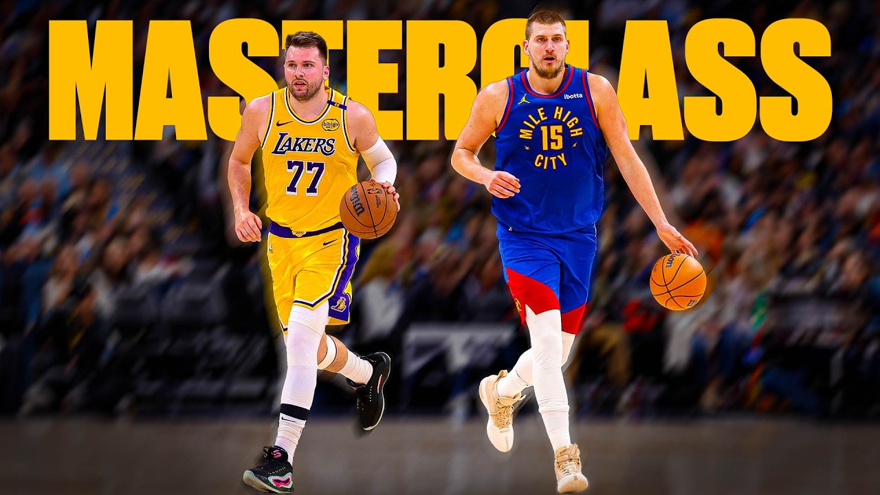 Nikola Jokic and Luka Doncic Being The World's Biggest Basketball Geniuses For 22 Minutes Straight!