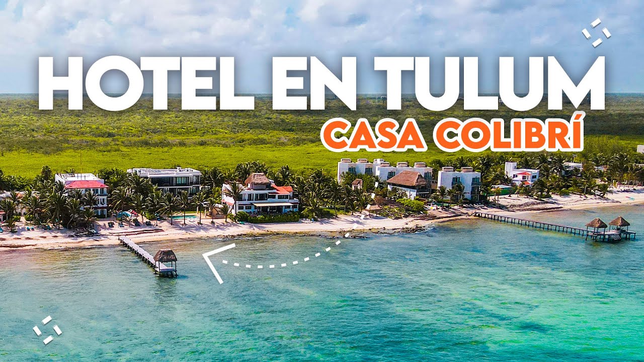 Hotel en TULUM frente al MAR 🌊 Más barato que la ZONA HOTELERA😱 ✅