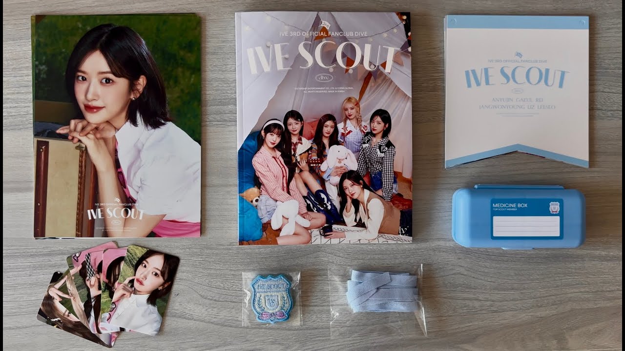 Unboxing IVE 아이브 3rd Official Fanclub DIVE 