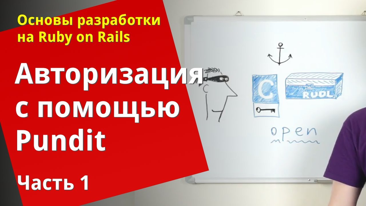 [Уроки Ruby on Rails]  Авторизация с помощью pundit (1/2)