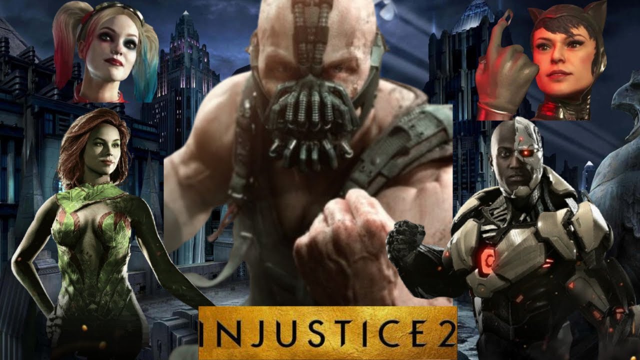 INJUSTICE PART 5, CYBORG Y GATUBELA (BANE REGRESA POR OTRA ESPALDA)!!!!