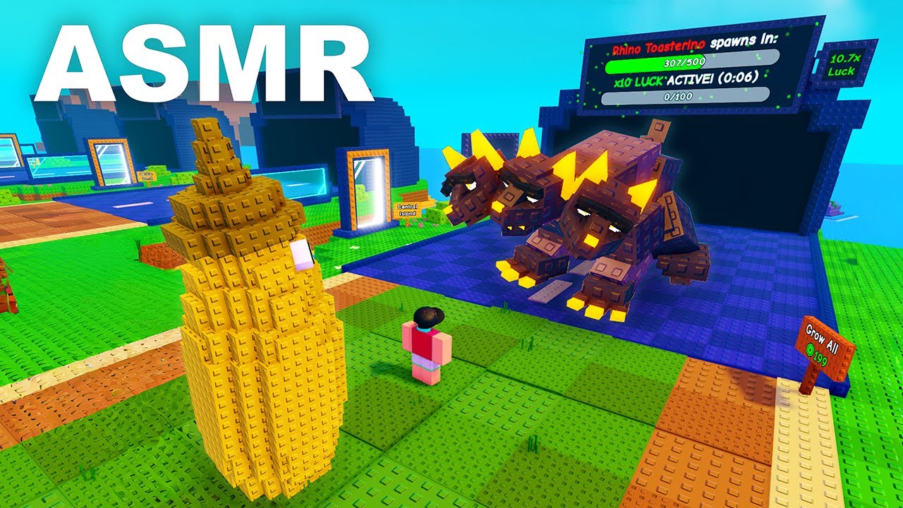 ASMR Gaming Roblox Plants vs Brainrots | Whispering & Keyboard ASMR