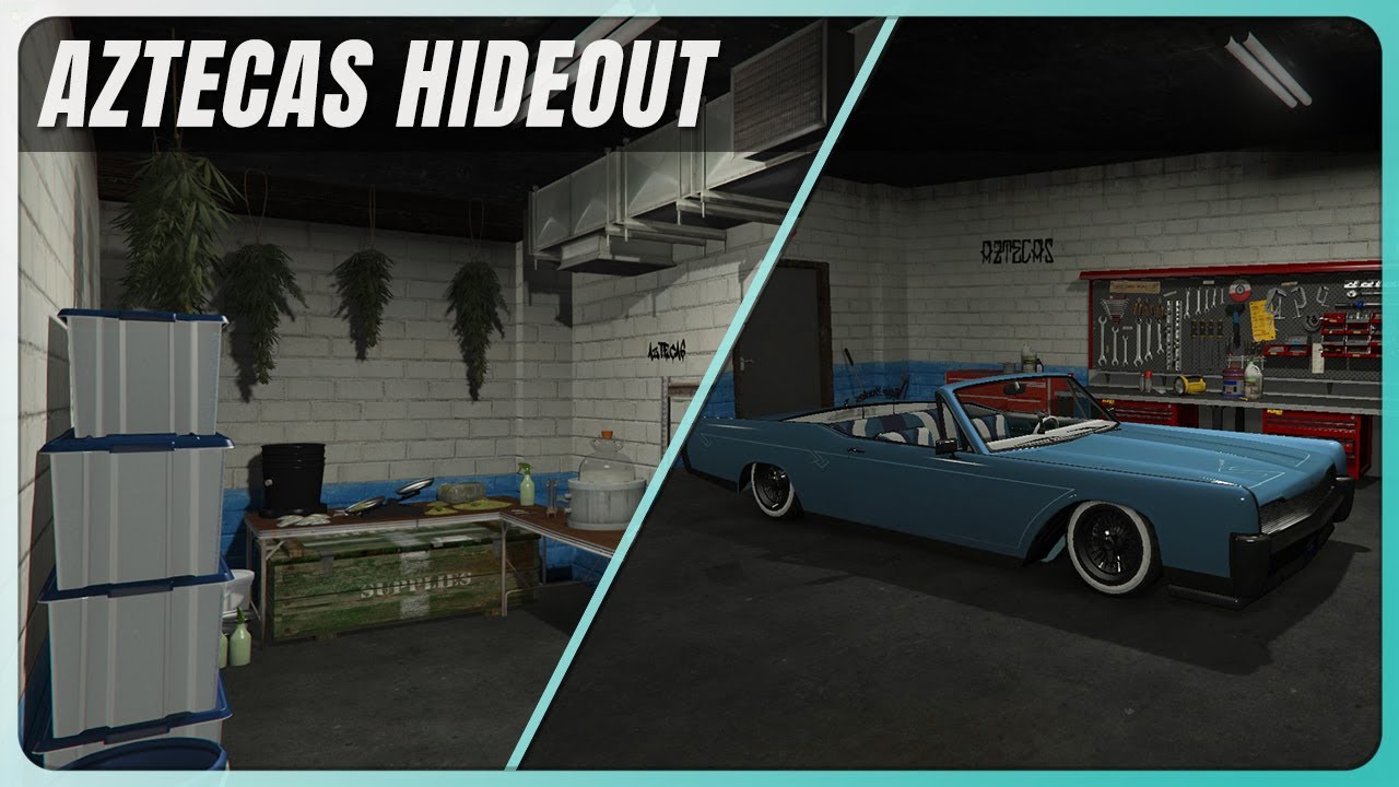Aztecas Gang hideout MLO #fivem GTAV Map interior