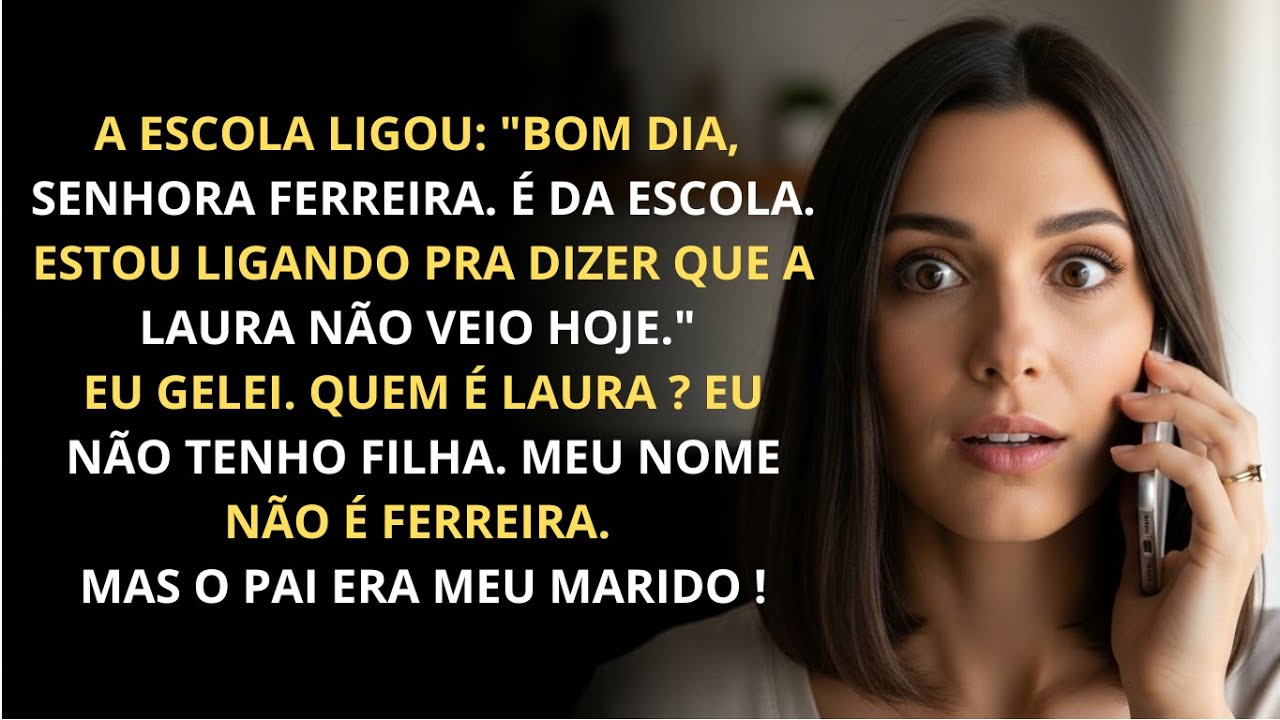 Descobri que meu marido tinha outra família quando a escola ligou !