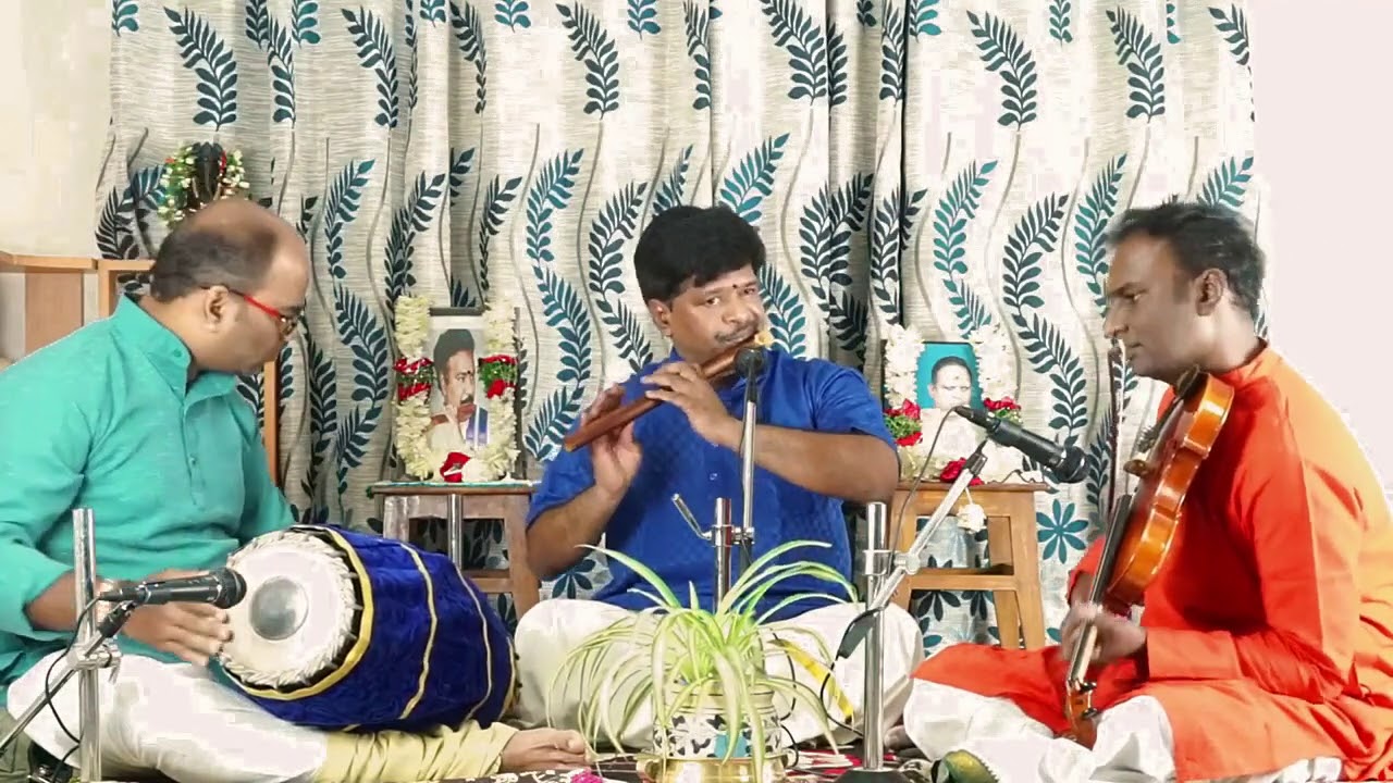 Hamsadhwani Varnam | Adi thàlam | M Venkatasubbaiyer | Carnatic Flute | Krishna mohan Bhagavatula |