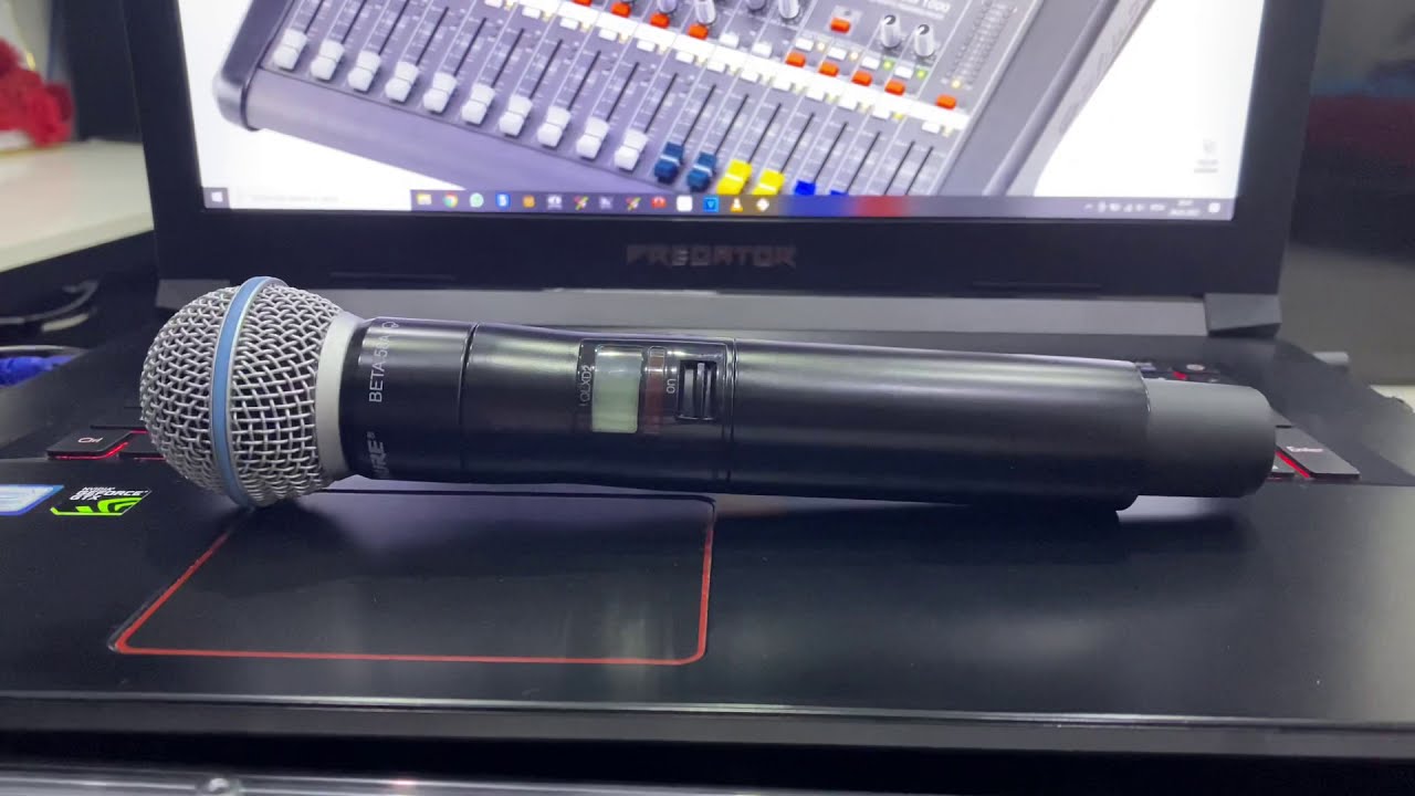 Actualizare firmware SHURE QLX-D