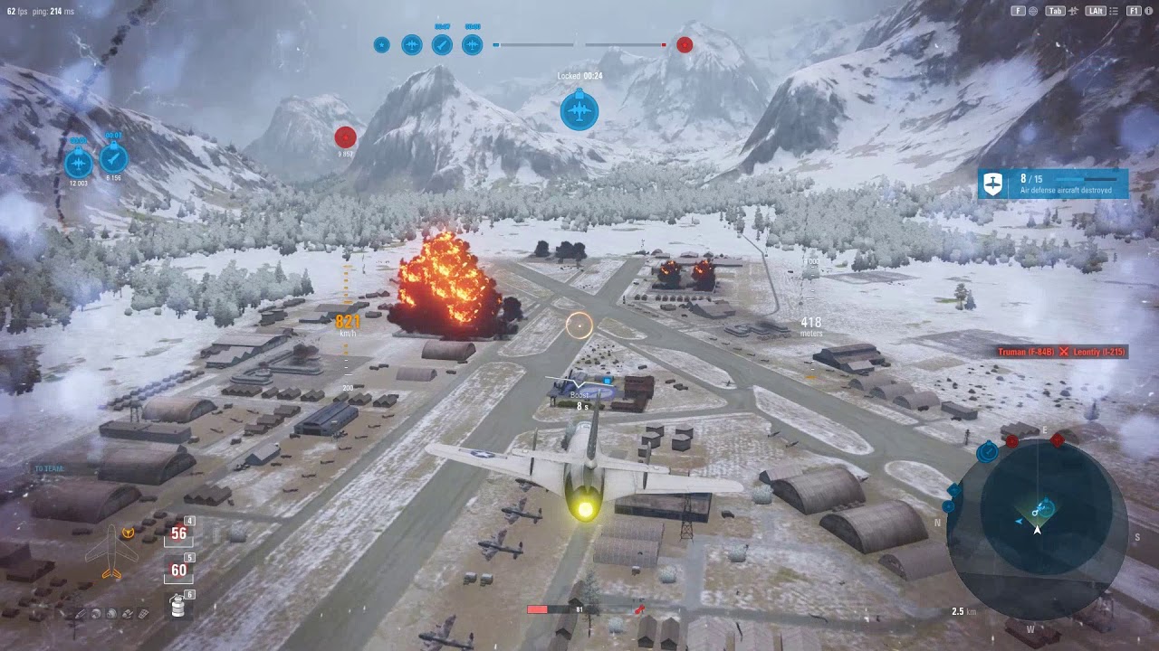 [NA_191103] World of Warplanes Vought F6U Gameplay