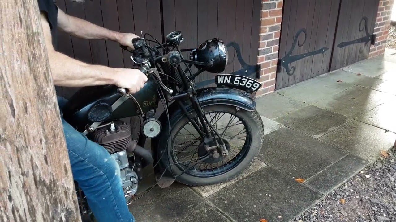 Sunbeam Lion 600, 1933, unrestored