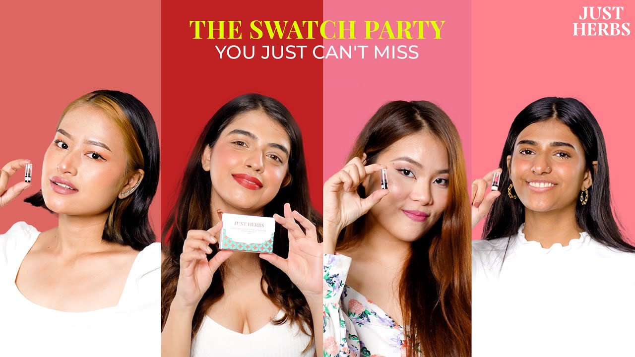 16 Amazing Lip Shades for All Indian Skin Tones | Just Herbs Ayurvedic Lipstick Micro-Mini Kit