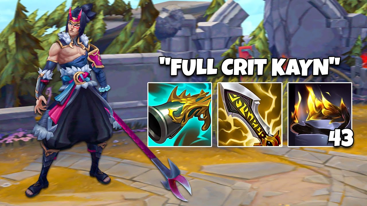 FULL CRIT LETHALITY KAYN VS TANKS...