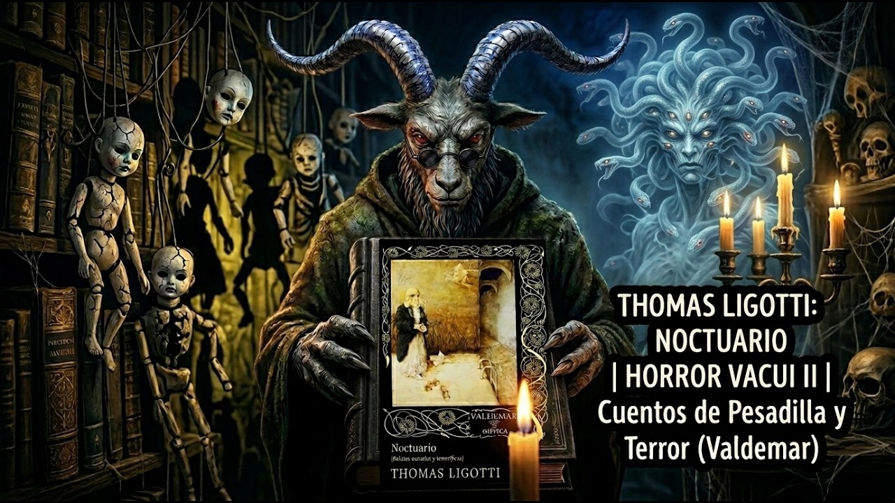 Horror Vacui II: Noctuario de Thomas Ligotti (Editorial Valdemar) V. 2.0
