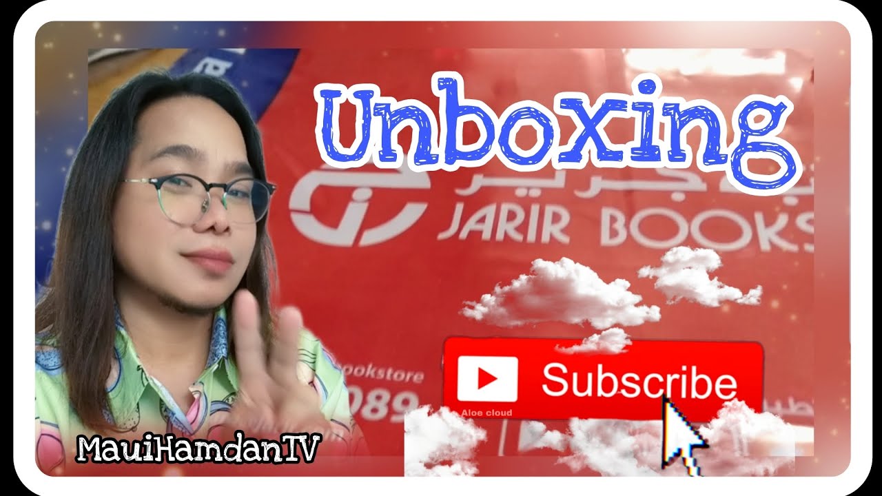 Unboxing the Things I buy at Jarir Bookstore KSA mura lang sya!. @mauihamdantv