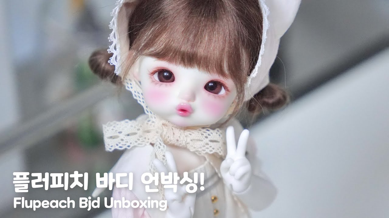 Распаковка пушистой куклы BJD USD📦ㅣПушистый Ханаппу😚ㅣШарнирная куклаㅣInno