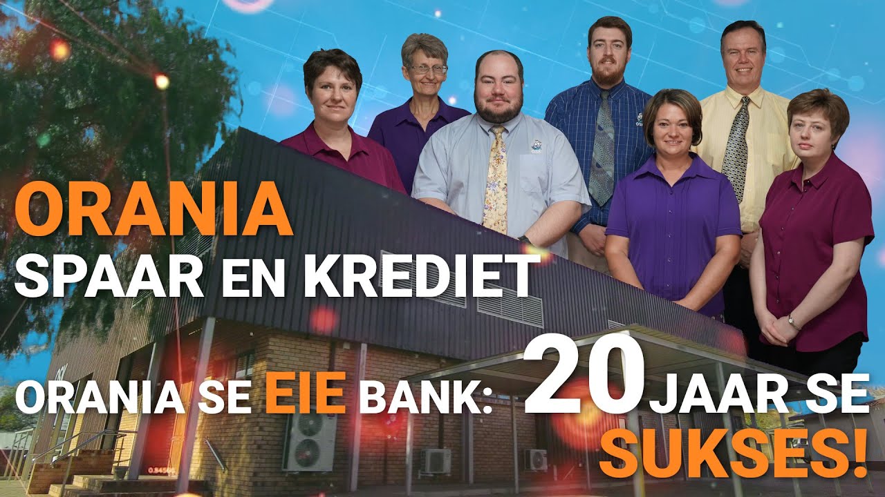 Orania se eie bank: OSK vier 20 se sukses