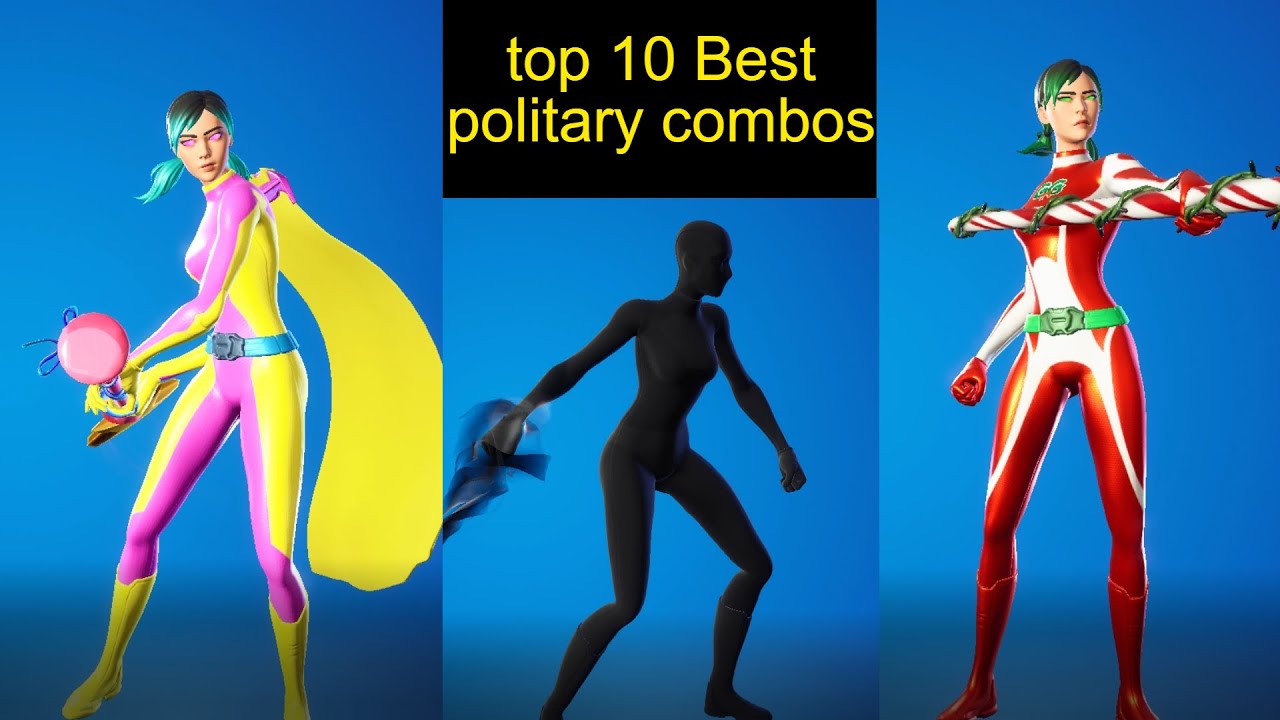 Top 10 Best Sweaty Polarity Super hero skins combos (fortnite) (sweaty superhero skin combos)