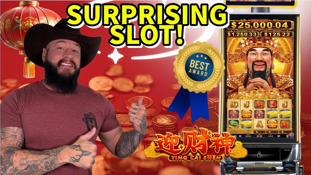 Shockingly GOOD Slot found on cruise! 🚢  Could Ying Cai Shen be a new BEST slot game to play? ⭐️