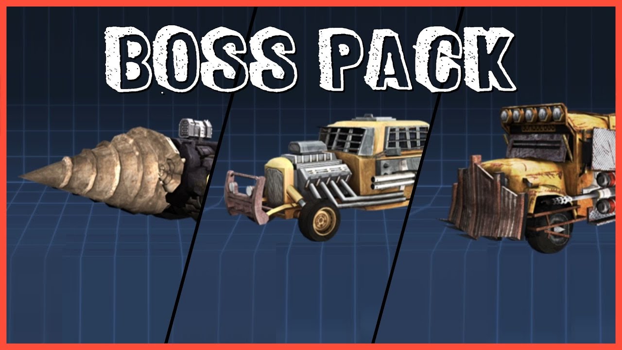 Burnin' Rubber Crash n' Burn - Boss Pack Gameplay (Drill, Killrod, School Bus)