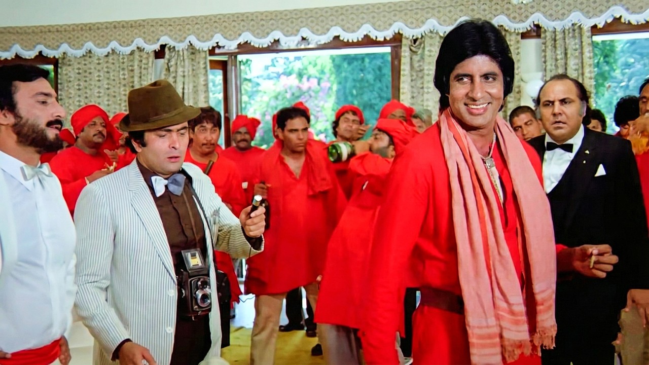 अमिताभ पर हुआ तीखी मिर्च ऑमलेट का हमला 😂 Coolie Movie | Amitabh Bachchan Comedy
