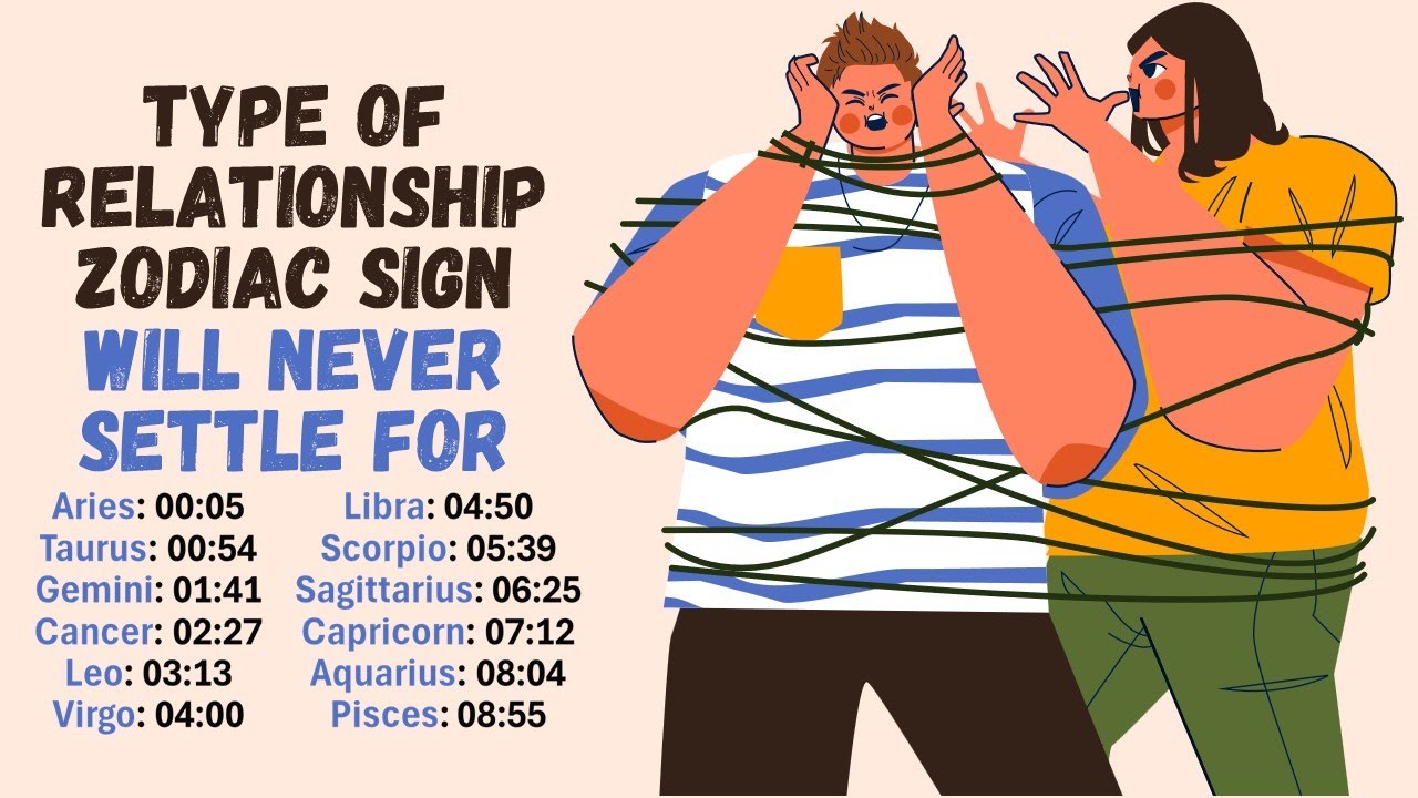 Type of Relationship Zodiac Sign will Never Settle For