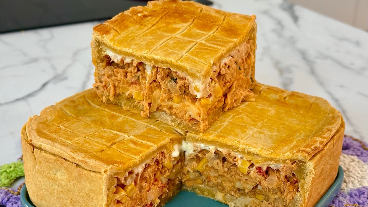 EMPADÃO DE FRANGO CREMOSO que Derrete na Boca! Receita Fácil e Imbatível | Bruno Rafael