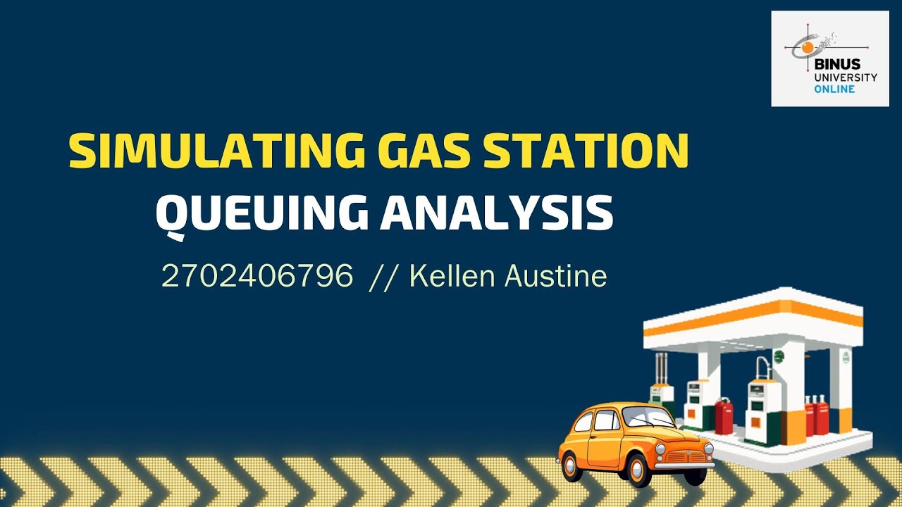 Simulation: Gas Station Queue Analysis ⛽