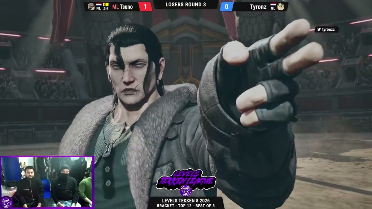 Levels Tekken League #4 Tsuno - Tyronz