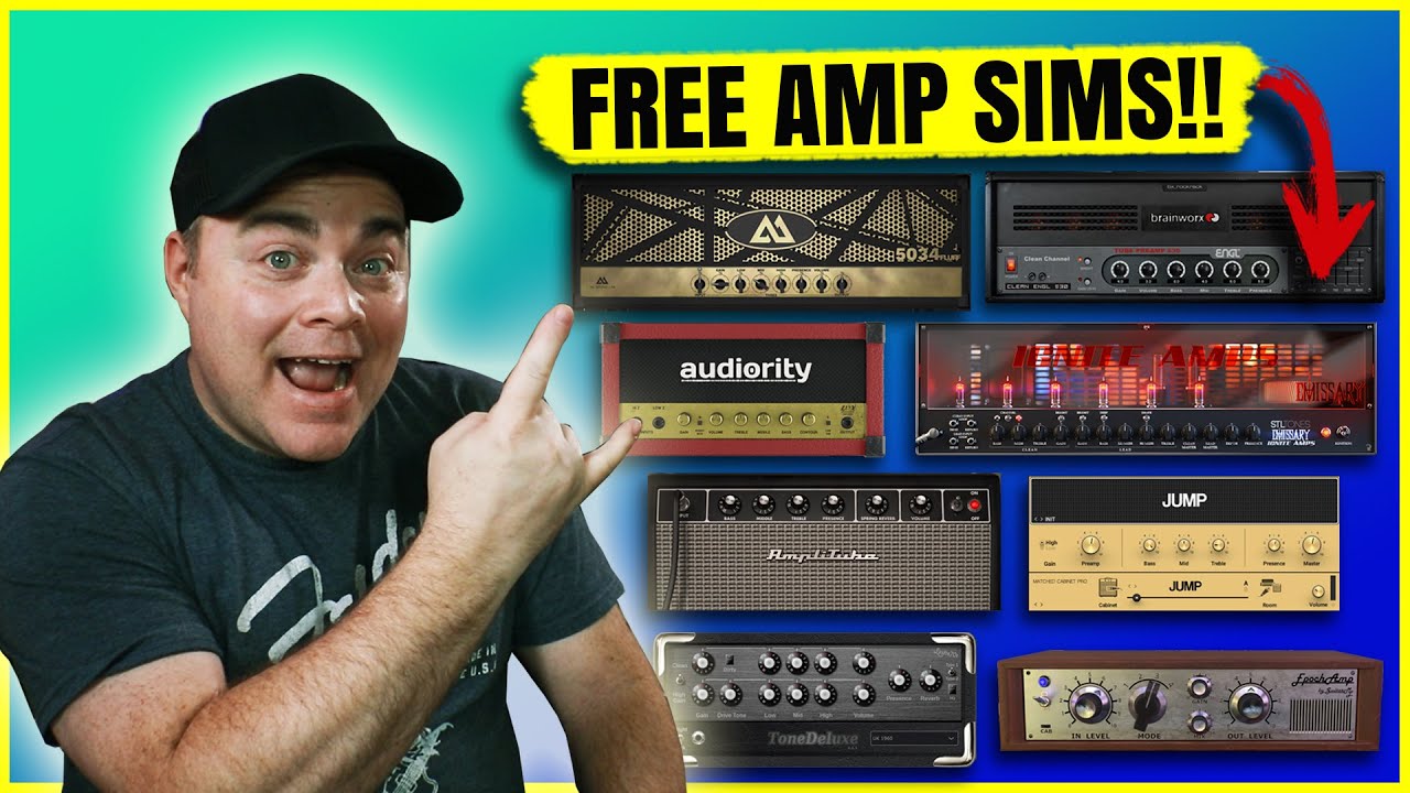 Top 10 Free Guitar Amp Sim Plugins 2023