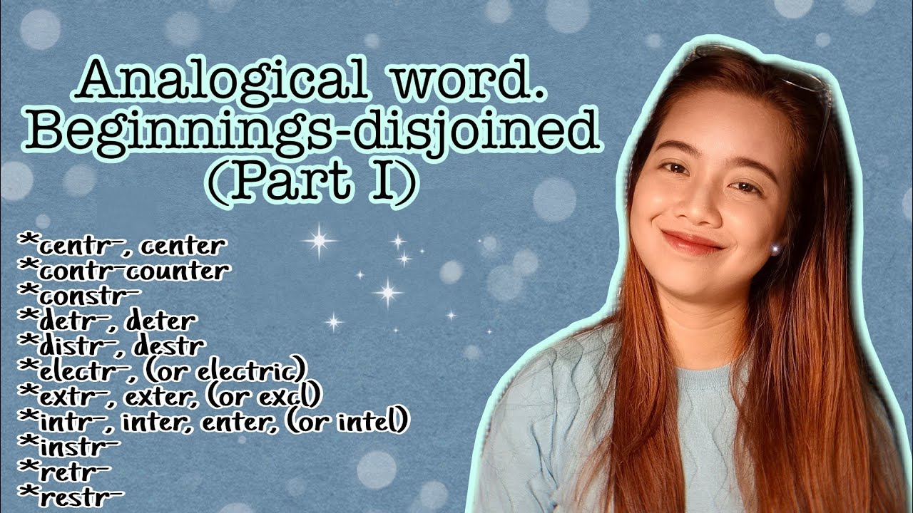 EPISODE 18: Analogical word. Beginnings-disjoined