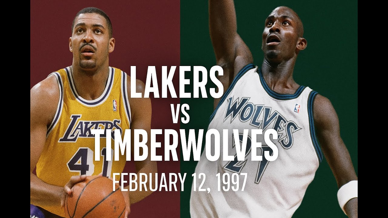 02/12/1997 Lakers vs. Timberwolves Kobe Bryant Full game