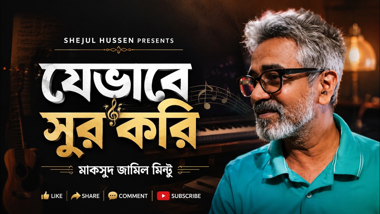 গানের সুর করতে হলে যা মনে রাখতে হবে : Maksud Jamil Mintu
