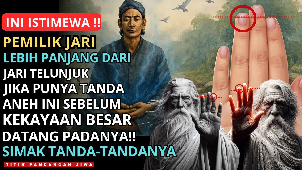 Jiwa Terpilih💫9 Tanda Aneh Kekayaan Besar Akan Segera Datang Lewat Istimewanya Jari-jarimu Sendiri😱🚀